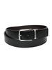 EMPORIO ARMANI Men's Belt, Grain Leather, Logo, Pin Buckle Belt, EAEM7172AF29130, Navy115cm [Used]