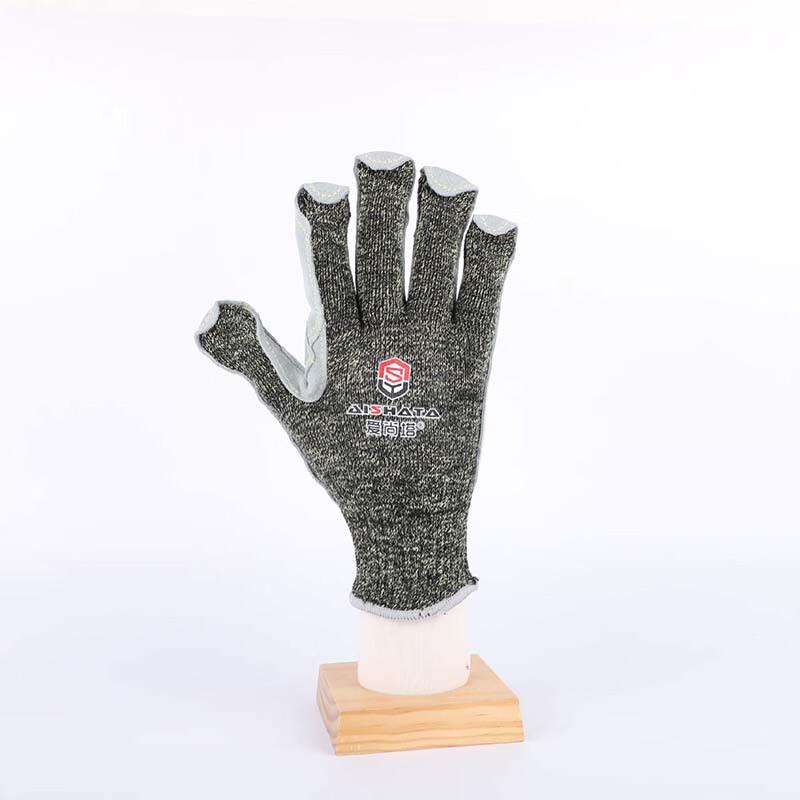 Li Shen HP Aramid Cut-Resistant Cowhide Work Gloves Standard