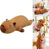 Soft Short Plush Capybara Cuddle Pillow Ideal For Sleepovers And Bedroom Decor 50cm And 90cm Sizes