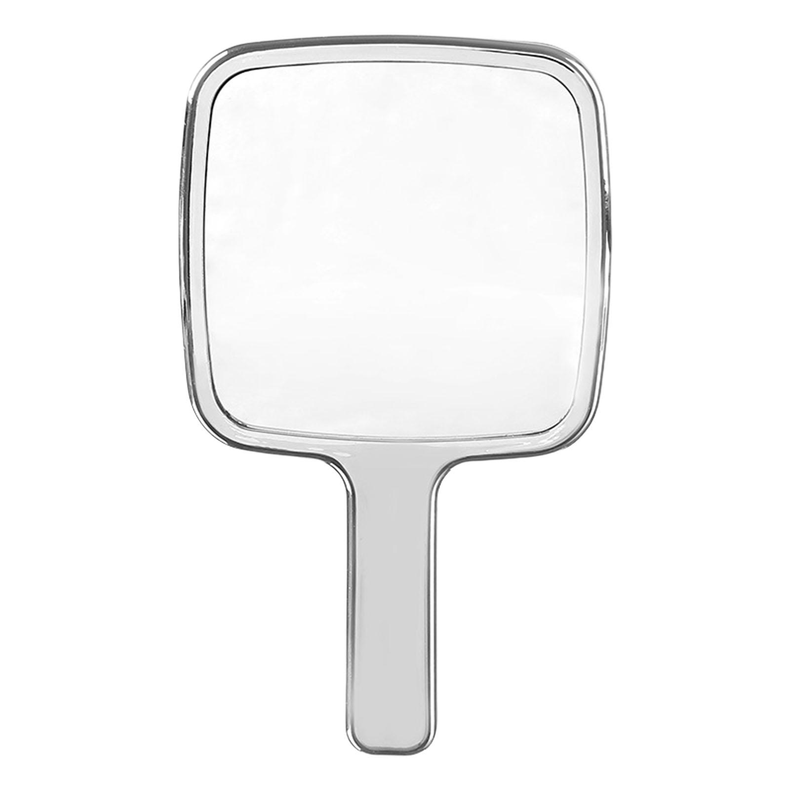 

Зеркало для макияжа с гальваническим покрытием Зеркало для туалетного столика Ручное зеркало Зеркало для рук с ручкой Эффект ряби на воде Косметическое зеркало Подарки C