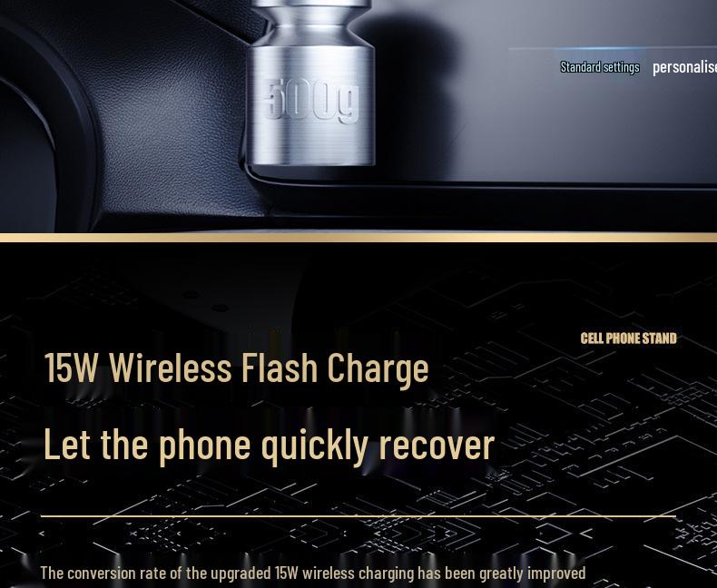 Wireless Charging Phone Holder for BYD Qin PLUS, Han, Tang, Yuan, Song Models