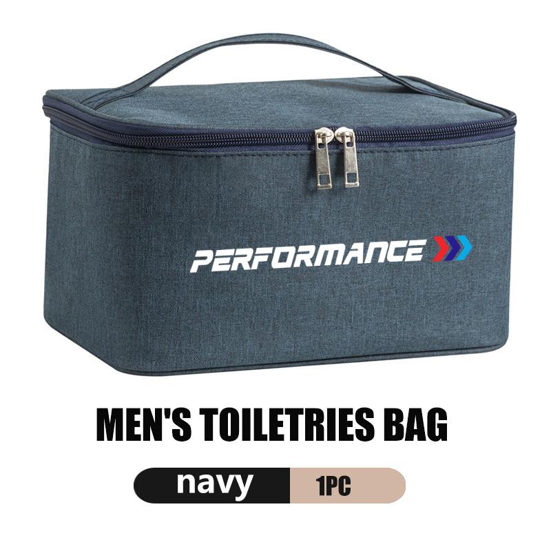 TIIU6 Car Travel Cosmetic Bag Waterproof Foldable Storage Bags For BMW Performance M M3 M5 iX5 iX6 E60 E61 E62 E70 E71