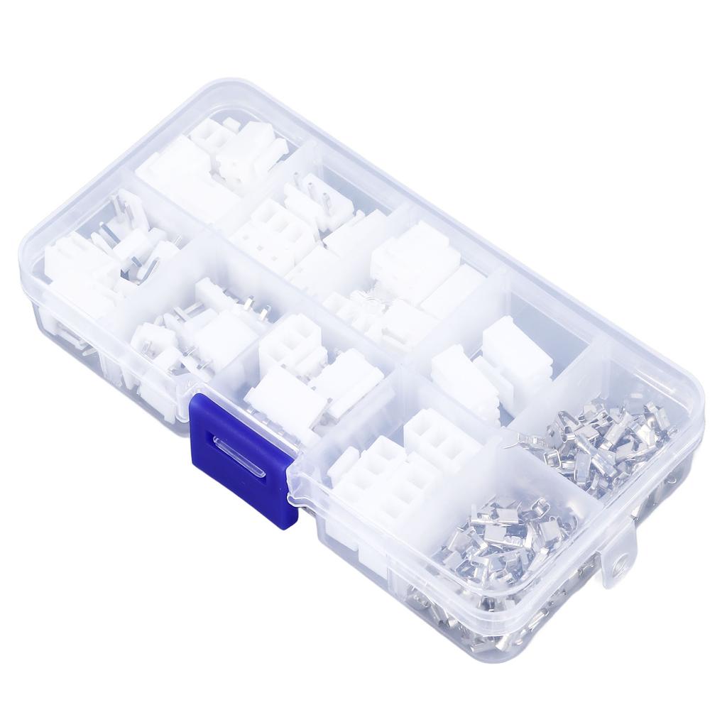 Kit conectori VH3.96 120 BUC 2P‑4P Carcasă 3.96MM Ștecher Pin Drept Soclu Bloc Terminal cu Șurub Conne