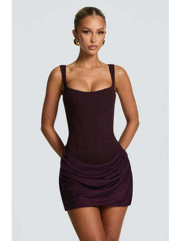 2025 European and American Spaghetti Strap Sexy Sleeveless Tie-Back Short Dress