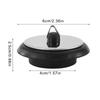 Kitchen & Bath Drain Stopper Rubber Sink Plugs with Hook Multiple Use Rubber Sink Plugs Bathroom Drain for Easy Removal