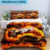 Galactic Gaming Game Controller 3pcs Bedding,Including 1pc Duvet Cover And 2pcs Pillowcases Perfect for Christmas,Ideal for Bedroom, Dormitory