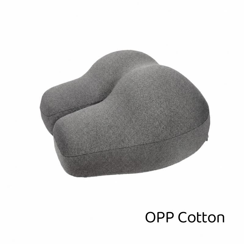 Creative Hip-shaped Pillow 1Pcs Portable 3D Soft Foam Bolster Skin-friendly Cushion for Stomach Sleeping Travel