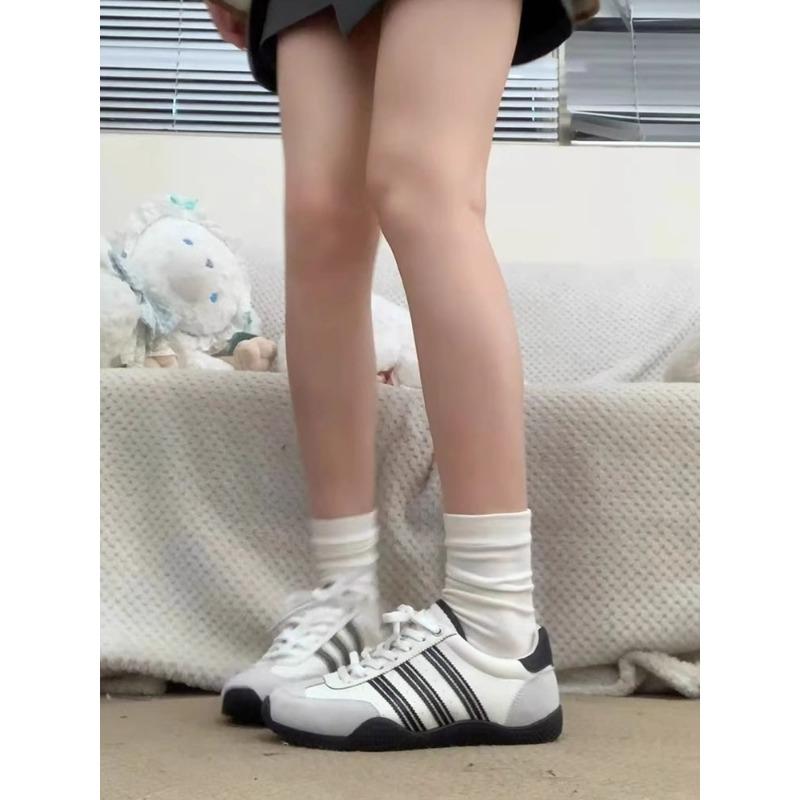 

Women s new summer flat-bottomed retro niche board shoes color matching versatile sports and leisure shoes 40 чёрный