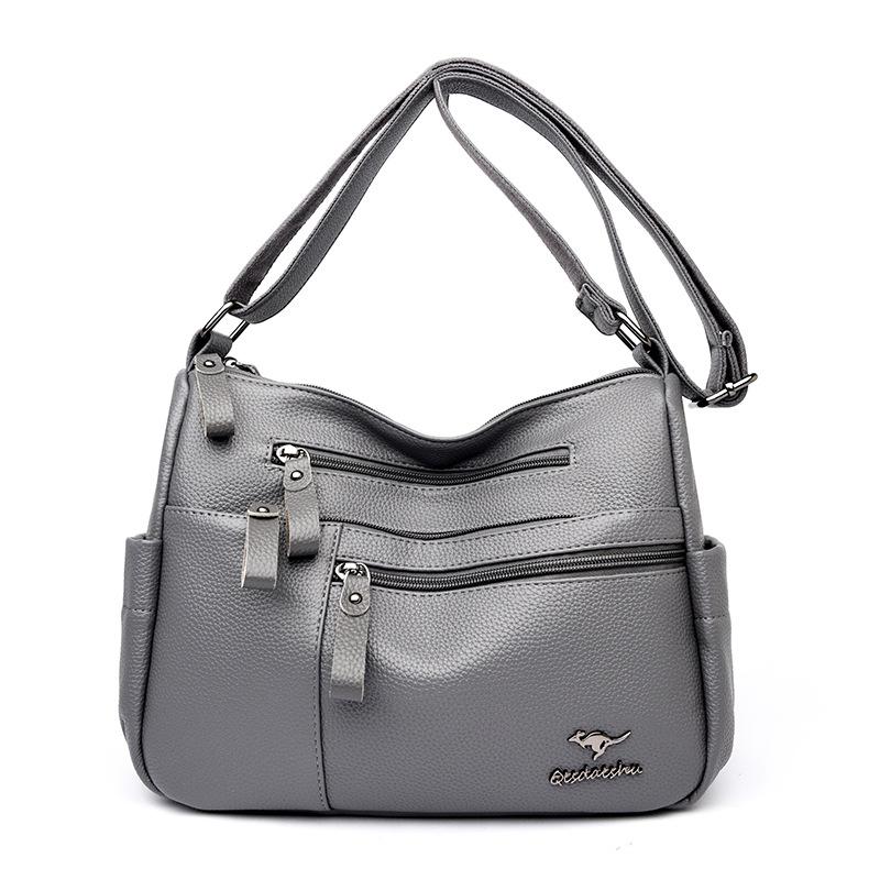 Módní velkokapacitní taška pro maminky středního věku, crossbody taška, dámská taška přes jedno rameno