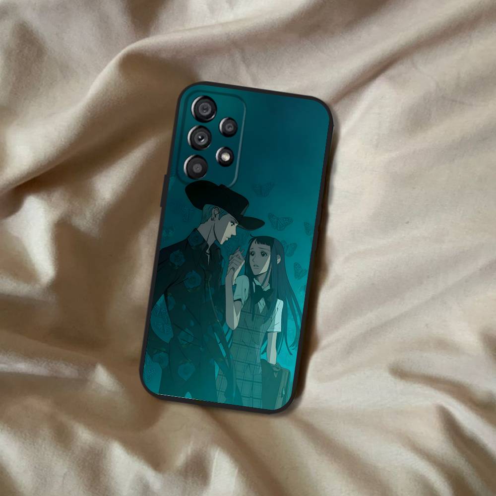 P-Paradise Kiss Manga Phone Case For Samsung Galaxy A20,A21s,A22,A31,A32,A52,A53,A72,73,A80 Soft Black Cover