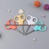 Round-Head Child Safety Craft Scissors with Plastic Handle