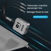 3 in 1 Multi Retractable USB Phone 100W Fast Charging and Data Cable for Lightning/Android/Type-C Devices