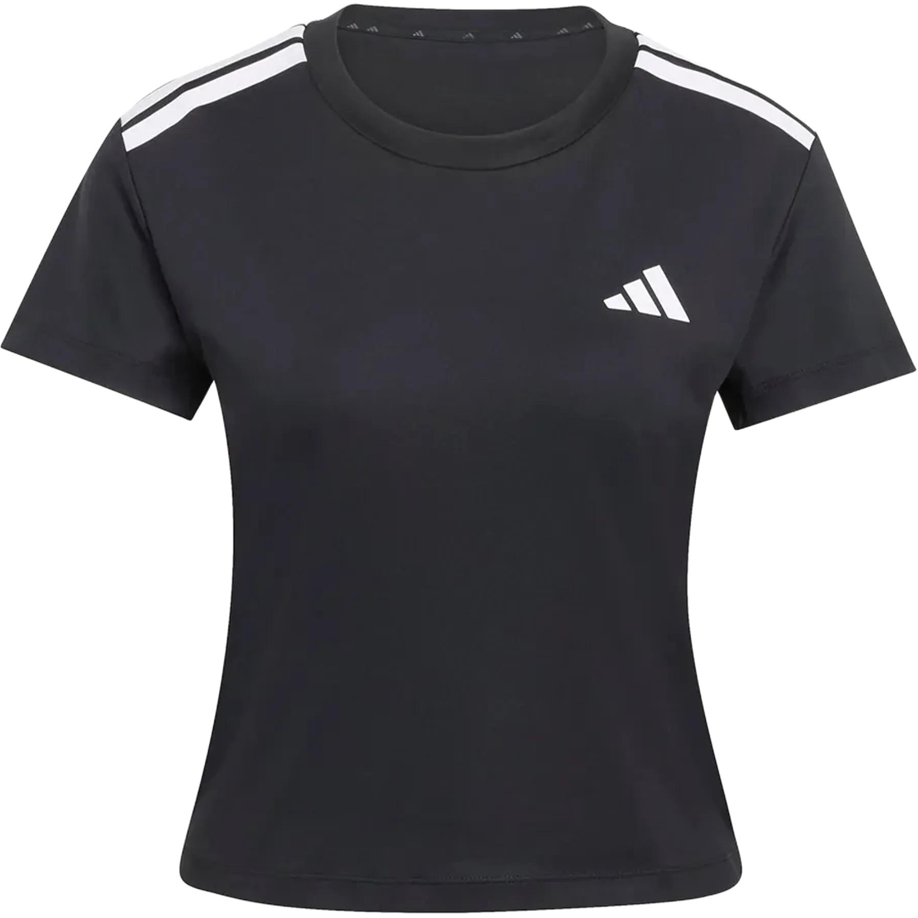 Adidas Hyperglam 3-Stripes Striped Round Neck Short Sleeve T-Shirt Women tops KC7639 S