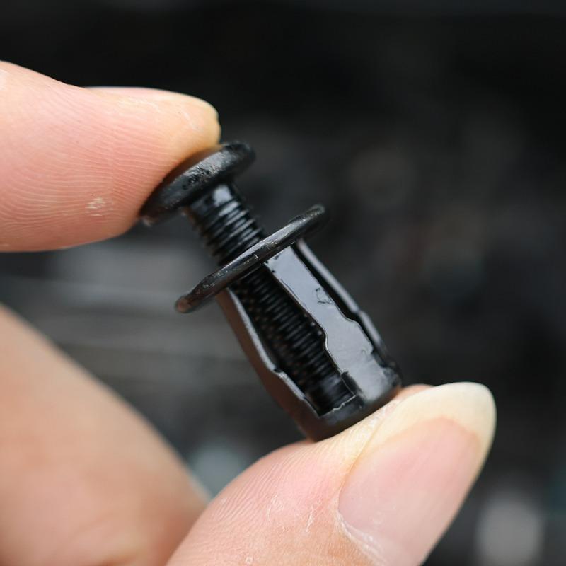 30-5pcs Expansion Screws for Car Licence Plate Fixing Nuts Metal Rivet Panel License Plate Clamp Lock Jack Nuts M4 M5 M6