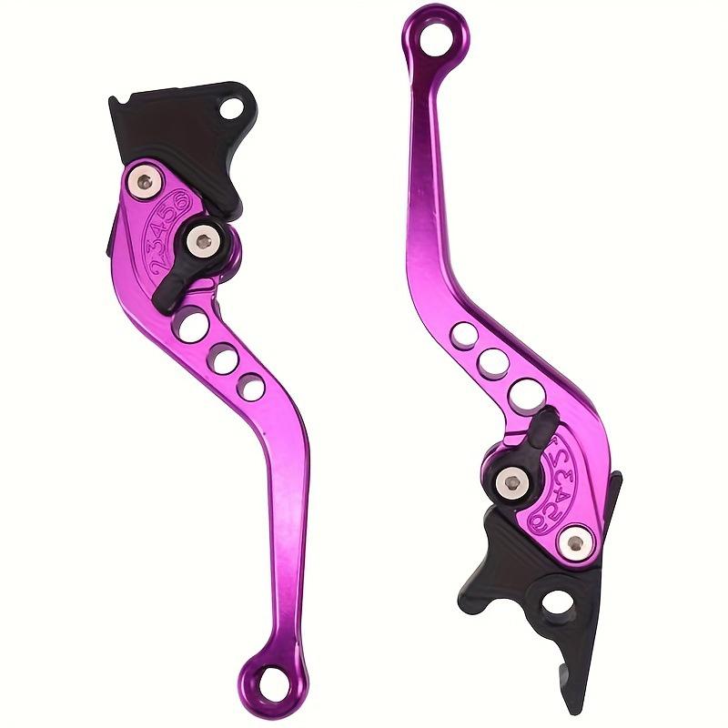 Universal Motorcycle Clutch Brake Handle Alloy Adjustable Brake Drum Lever CNC Dual Disc Brake Handle Pull Rod Brake Horn Handle