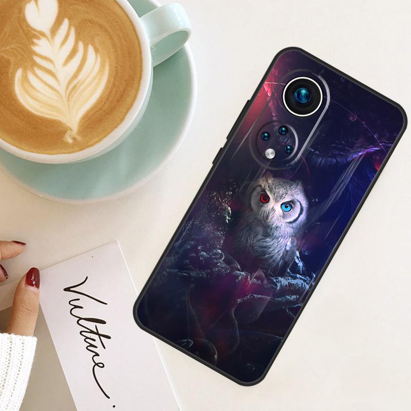

Animal Owl For Honor Magic 7 Lite 6 8 Pro Case For Honor 400 200 50 70 90 X8c X8b X9a X9b X9c X9d Win RT Honor Win RT