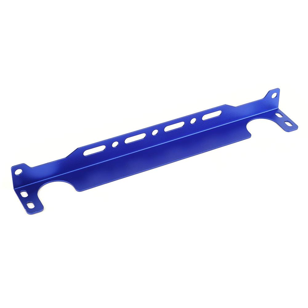 

British Type Oil Cooler Mounting Bracket Kit 34cm 13.4in Aluminum Alloy Universal for CarBlue синий