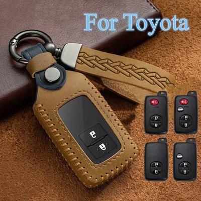 Autoschlüsseletui für Toyota Aqua RAV4 Land Cruiser Camry Prado Corolla Prius Cover Keyless Remote Fob 2 3 Tasten 2013 2014
