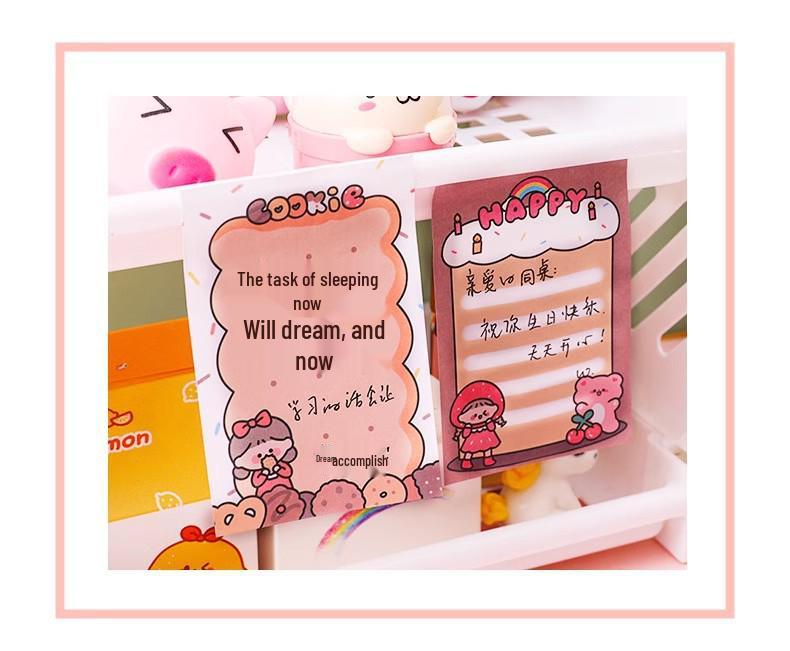 Creative Cartoon Sticky Notes for Kids - Third Grade Back-to-School Rewards and Gifts