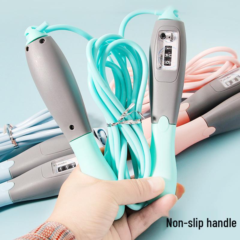 Cute Macaron Skipping Rope for Girls - Adjustable Length, Perfect for Beginner Fitness and Elementary Students