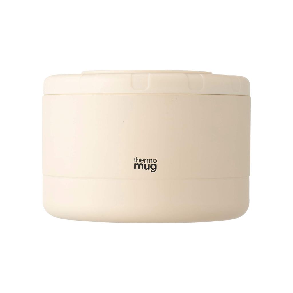 THERMO MUG Thermo Mug Container, Insulated Lunch Jar, Ivory, C20-21, 210ml