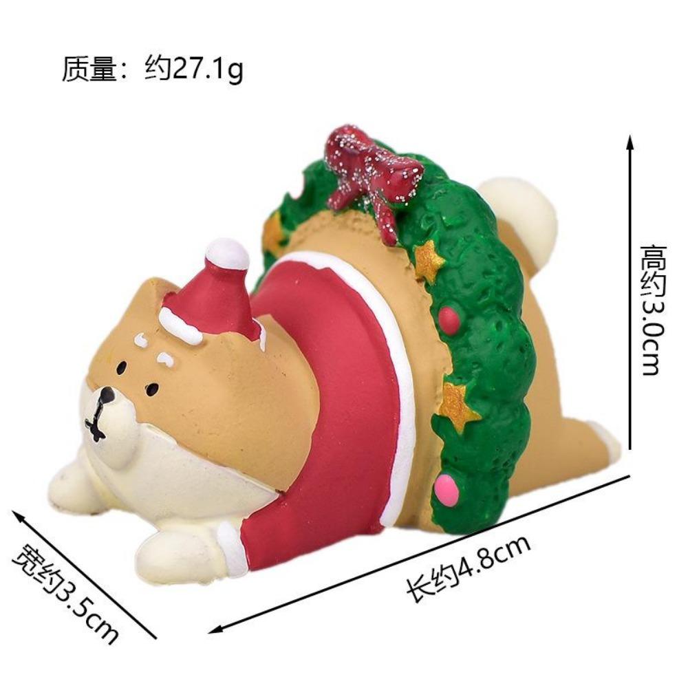 Japan Zakka Frohe Weihnachten Japan Deko Bücherregal Dekoration Szene Sammlerstück Wohndekor Kunstharz Handwerk Japan Miniatur Ornamente