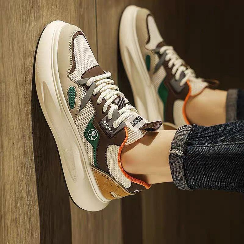 Men Sports Shoes Luxury Casual Sneakers Mesh Running Shoes Summer Lightweight Platform Fashion Basketball Walking Shoes for Men