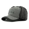Men's Winter Ear Protection Warm Cap Men's Velvet Thick Warm Cotton Cap Windproof Coldproof Baseball Cap