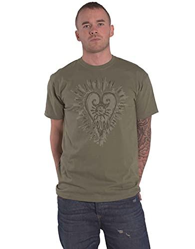 Gojira T Shirt Fortitude Heart Band Logo Unisexs Dust Xl S