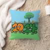 Funny Anime BFDI Cushion Cover Polyester Sofa Cushions Decorative Throw Pillows Home Decoration Pillowcover