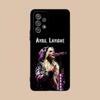 Avril Lavigne Matte TPU Mobile Phone Case for Samsung Galaxy M55 54 42 35 34 33 32 23 22 15 14 13 12 F55 5G Colorful Cover