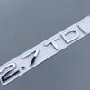 2026 3D ABS car rear trunk sticker 2.0 2.5 2.7 3.0 4.0 TDI 30 35 40 45 50 55 TDI emblem for Audi A1 A3 A4 A5 A6 A7 A8 Q2 Q3 Q5 Q7 TT