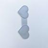 Portable Heart-Shaped Book Marks Cute Design Pagination Mark Stylish Book Page Clip  Journals Use
