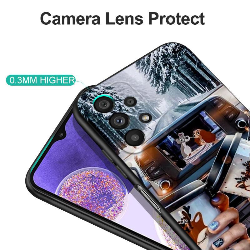 Carcasa neagra din Tpu pentru oneplus 8 pro 8t 9 9R Nord 2 ce N10 N100 N200 4G 5G iarna fata de Craciun