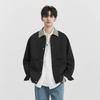 Men's Spring New Arrivals Contrasting Color Lapels High-end Jackets  Handsome Short Casual Tops