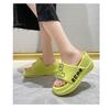 Slippers Female Non-slip Home Soft Bottom Trend Thick Bottom Can Be Worn Outside Sandals Slippers