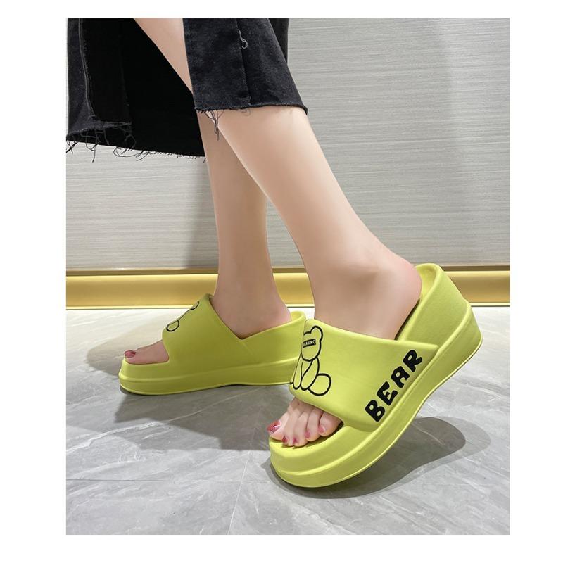 Slippers Female Non-slip Home Soft Bottom Trend Thick Bottom Can Be Worn Outside Sandals Slippers