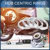 INFINAUTO Hub Centric Rings 60.1mm Inner to 70.1mm Outside Diameter Vehicle Wheel Hub Rings Aluminum Alloy 4pcs