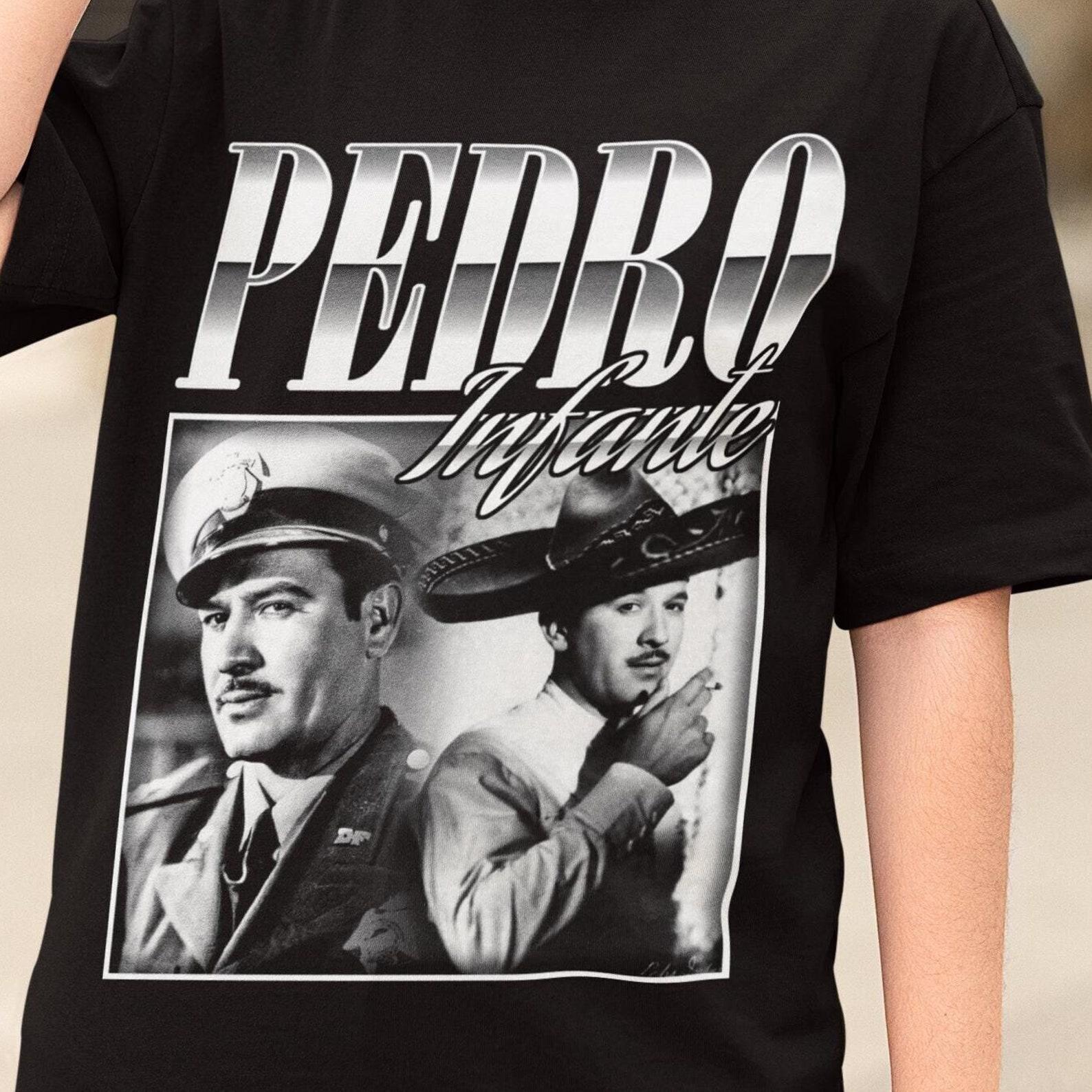 Pedro Infante Vintage Retro Unisex T-Shirt | Pedro Infante Shirt | Pedro Infante Gift | Pedro Infante Fan Gift | Gift for Mom | Mexican Tee M