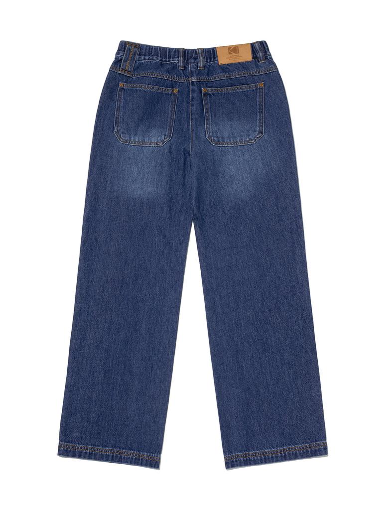 KODAK Rgb Straight Denim Pants Women'S Blue