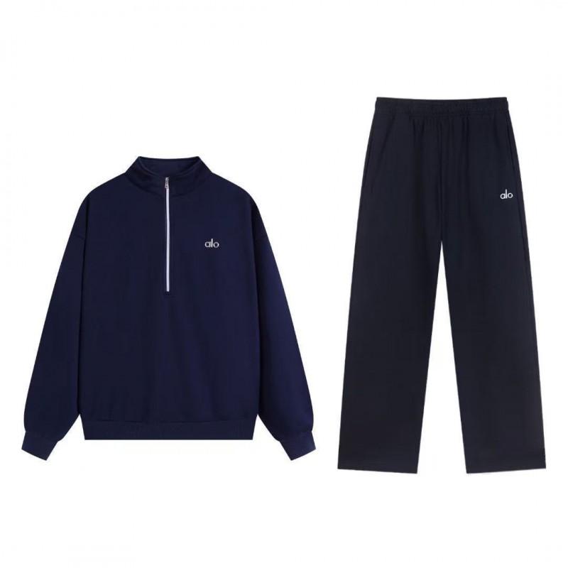 Unisex Winter Hooded Sweatshirt Set Casual Sportswear Oversized Pullover Tracksuit Korean Style
