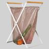 Utomhus Bärbart Fällbart Skräpställ Skräppåsar Ställ Kök Picknick Grill Plastpåshållare