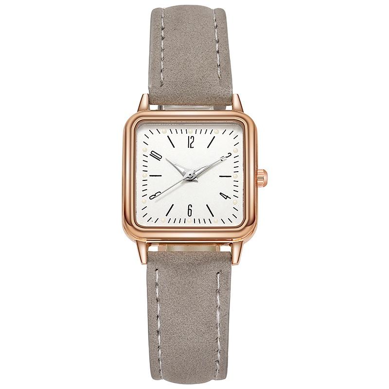 Women's Square Fashion Luminous Small Student Watch