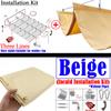 Width 2.5m~3m Outdoor Retractable Sun Shade Sail UV Block Sun Shade Net Patio Pergola Telescopic Wave Shading Canopy with Parts