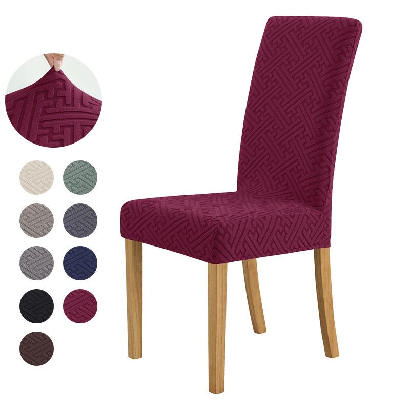 Thick Stretch Chair Cover for Home and Hotel Dining Chairs, One-Piece Computer Chair Cover