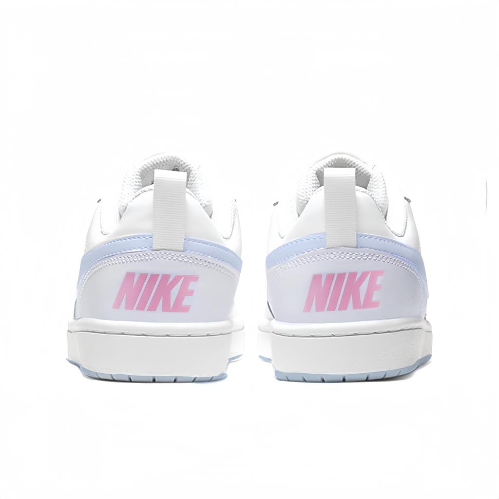 Nike Court Borough Sweetheart Baby Low top Skateboard Shoes Women's Blue Pink BQ5448-100(Team376-)