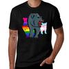 Mama Bear Proud Mom Of Lgbt Bisexual Transgender Kids TShirt Simple Line Art Print Tee