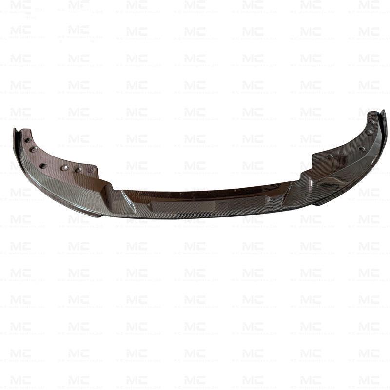 BMW 4 Series G22/G23/G26 Coupe Front Lip Spoiler - 3D Style Carbon Fiber Pattern Splitter