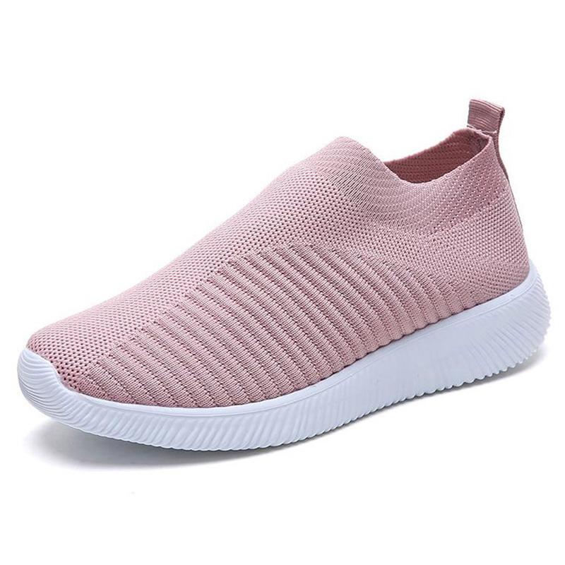 Women's Sneaker Soft Mesh White Shoes For Woman Sneakers Hot Women Sports Shoes Casual Zapatillas Mujer Flat Baskets Femmes
