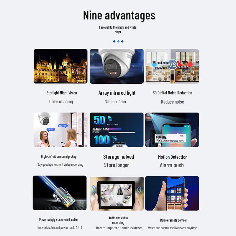 HIKVISION 6MP Ultra HD Outdoor Dome Security Camera CN plug (adapter included)